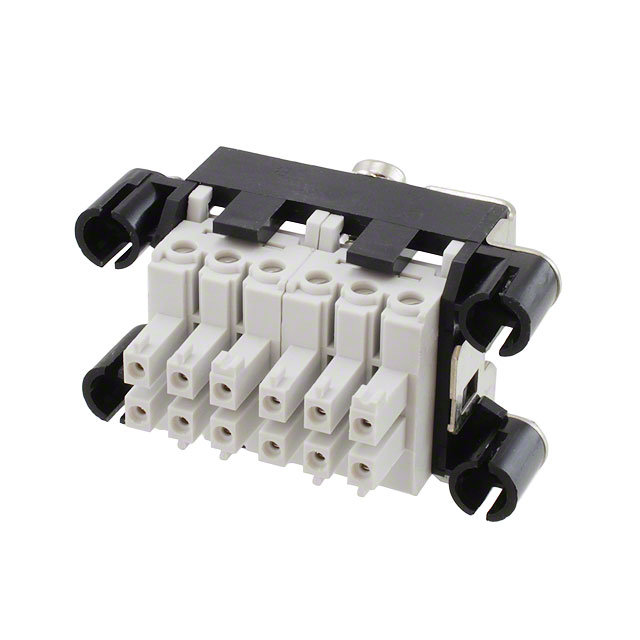 CONN FRAME AND INSERT 11+GND