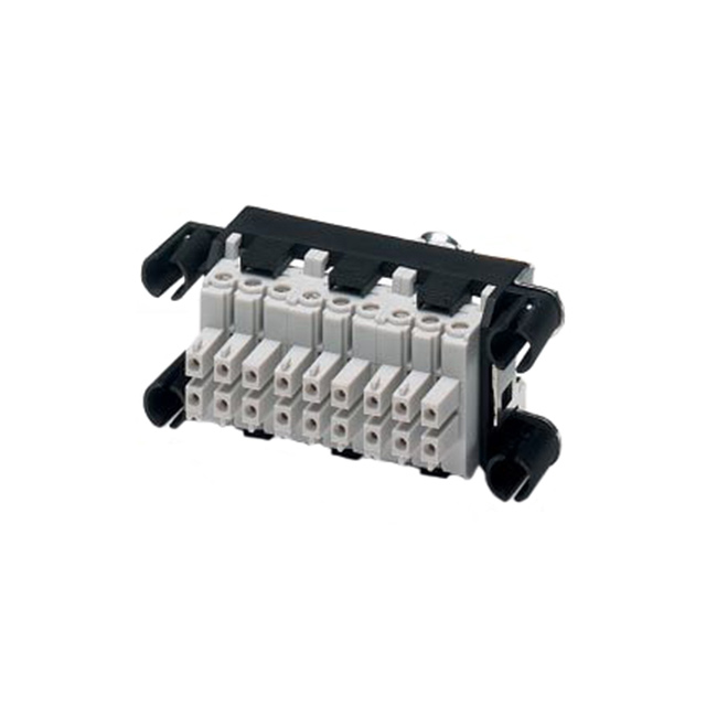 CONN FRAME AND INSERT 17+GND