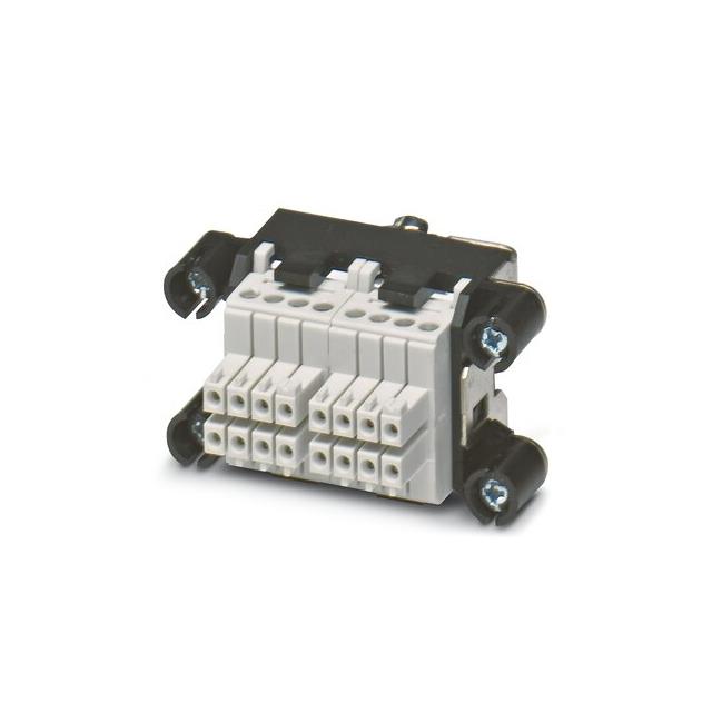 CONN FRAME AND INSERT 15+GND