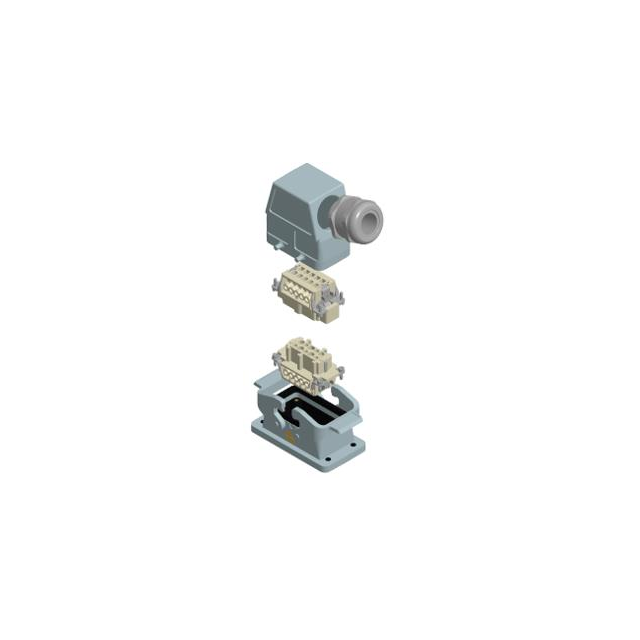 HAN-KIT - 10B REAR-MOUNT,10+GND,