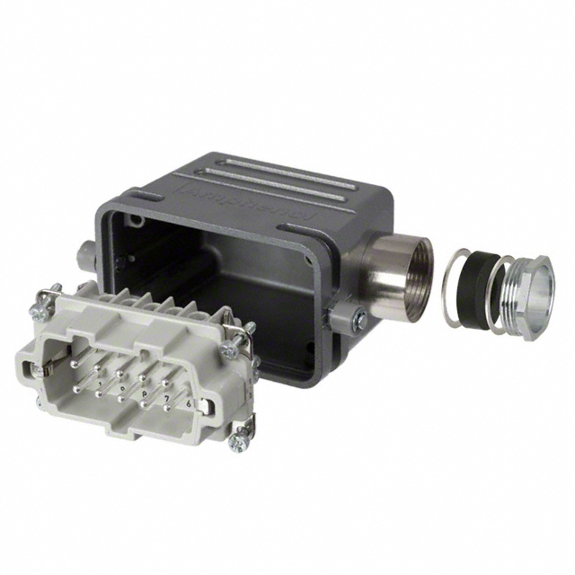 CONN ASSY SIDE ENTRY 10POS PG21