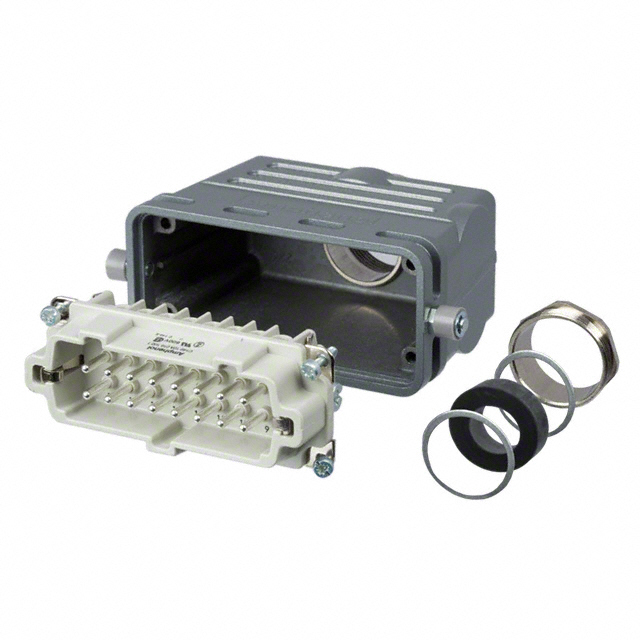 CONN ASSY TOP ENTRY 16POS PG21
