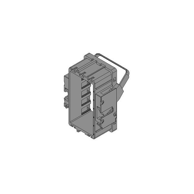 CONN RECTANGULAR PLUG OUTER SHEL