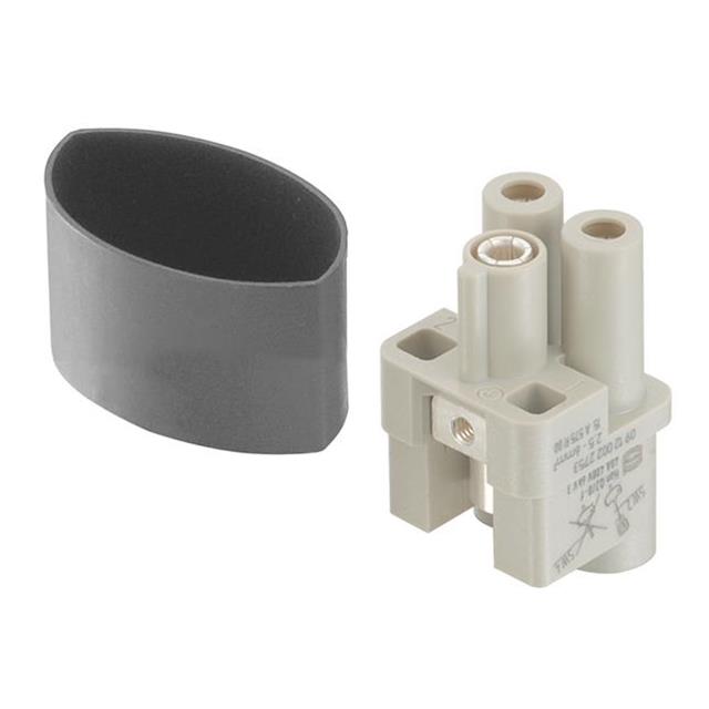 INSERT FEMALE 2POS+1GND SCREW