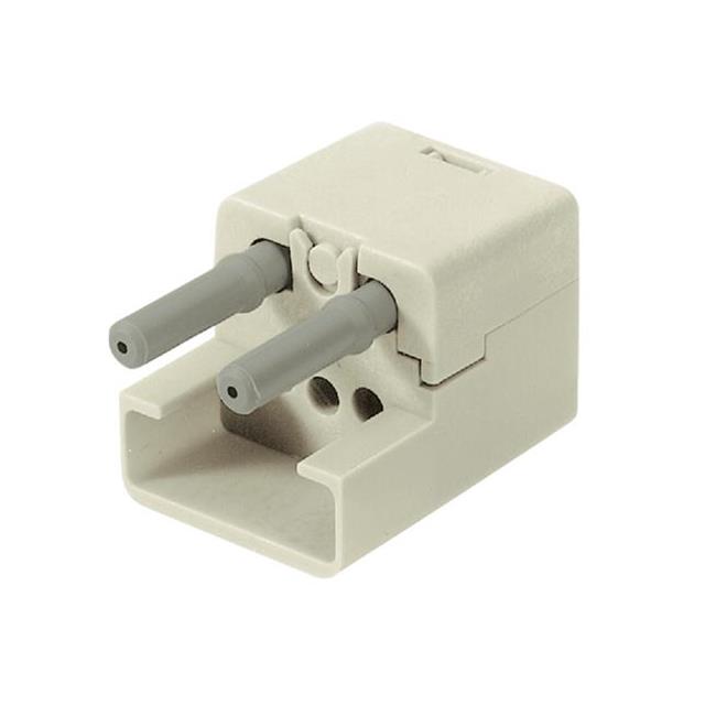 INSERT MALE 4POS+2 FIBER CRIMP