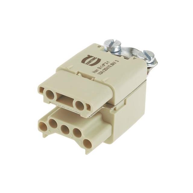 INSERT FEMALE 4+2POS+1GND CRIMP
