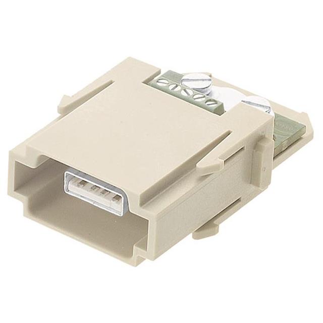 MODULE USB MALE 4POS SCREW