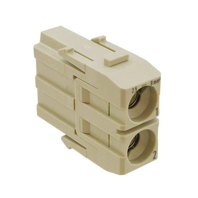 MODULE MALE 2POS SCREW