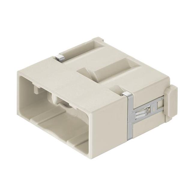 HAN M12 MODULE, MALE (SHIELD-GND