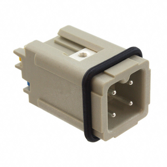 INSERT MALE 3POS+1GND PUSH IN