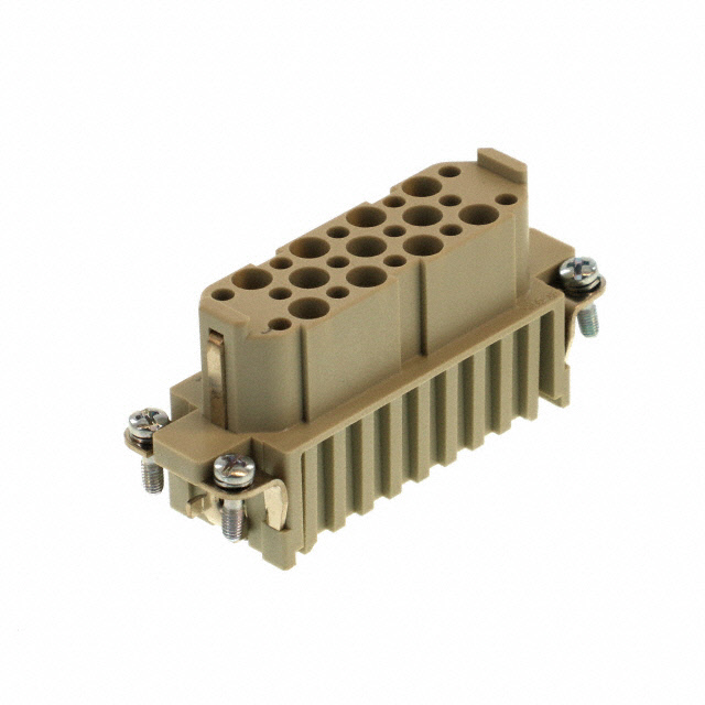 INSERT FEMALE 25POS+1GND CRIMP
