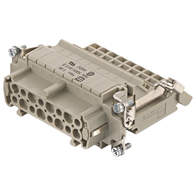 INSERT FMALE 16P+1GND TERM BLOCK