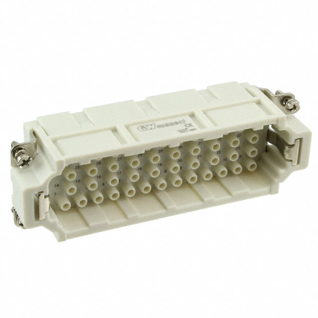 46P+PE MALE INSERT 16A 500V/UL60
