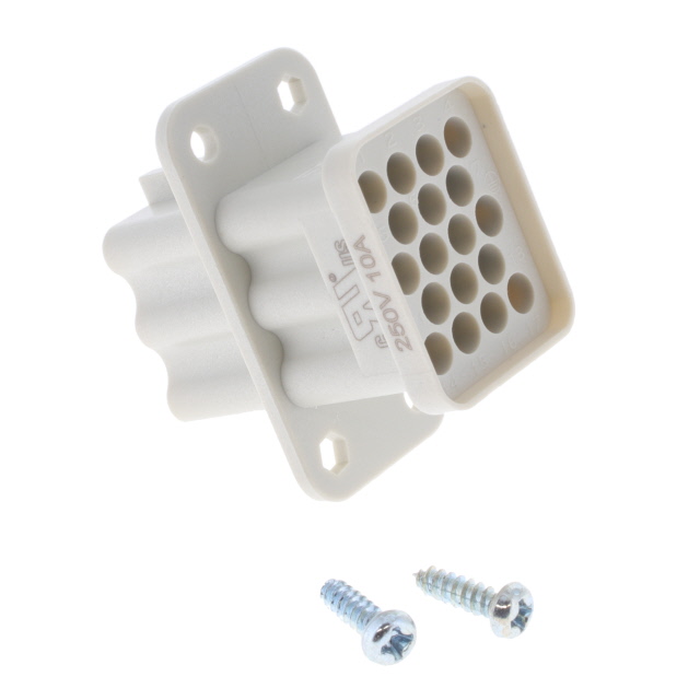 S-QD17 10A 250V 17P+PE FEMALE IN