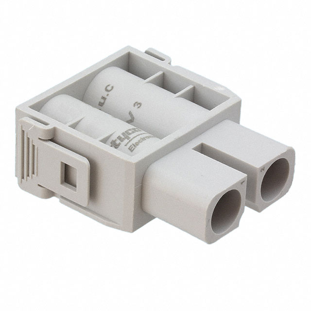 MODULE FEMALE 2POS CRIMP