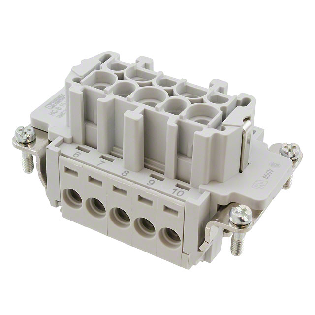 INSERT FEMALE 10POS SCREW