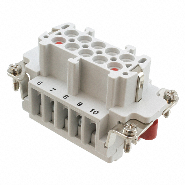 INSERT FEMALE 3+2POS+1GND SCREW