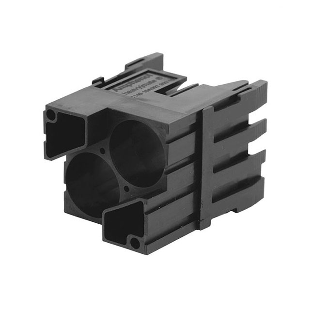 MODULE W/O CONTACTS MALE 2POS