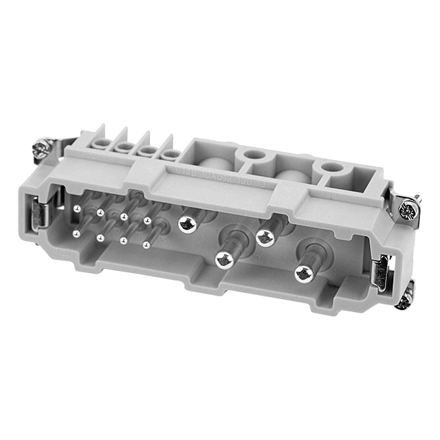 INSERT MALE 4+8POS+1GND SCREW