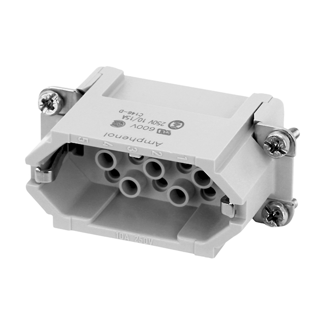 INSERT MALE 15POS+1GND CRIMP