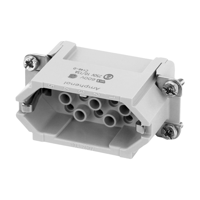 INSERT MALE 15POS+1GND CRIMP