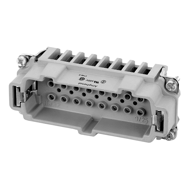 INSERT MALE 16POS+1GND CRIMP