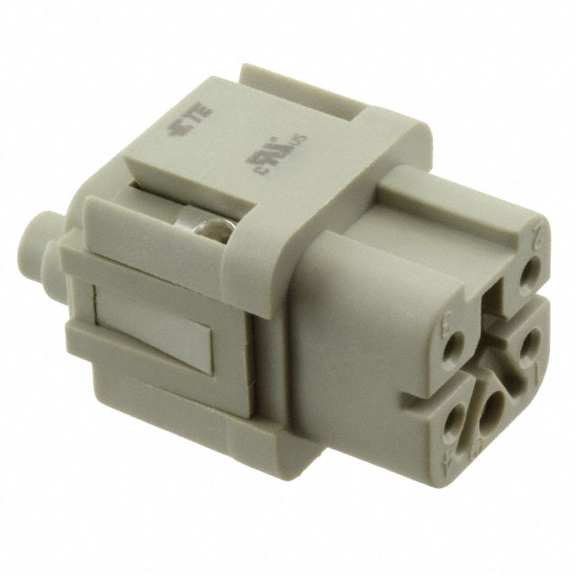 INSERT FEMALE 4+1GND SCREW