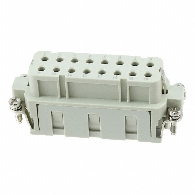 INSERT FEMALE 16+1GND CRIMP