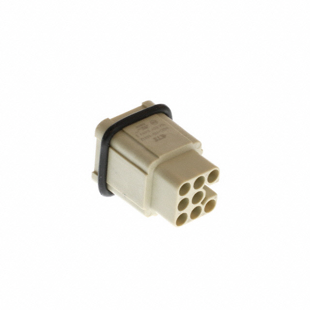 INSERT MALE 8POS+1GND CRIMP