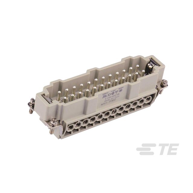 INSERT MALE 24POS+GND SCREW