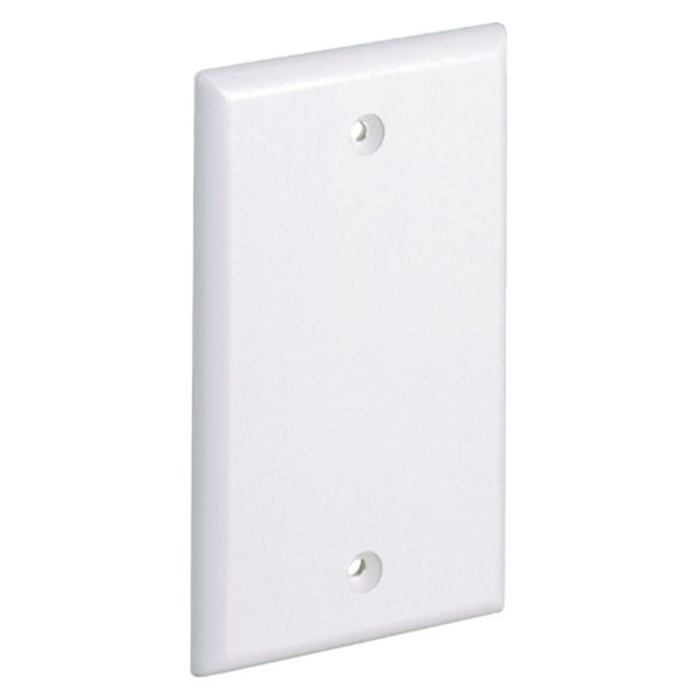 FACEPLATE BLANK WHITE