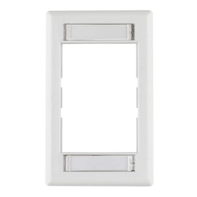 FACEPLATE SINGLE GANG WHITE