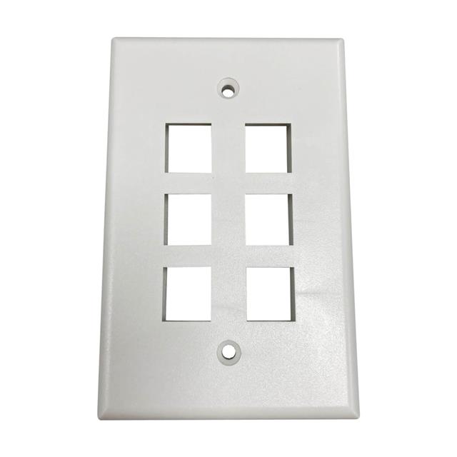 SAFE-IT 6-PORT SINGLE-GANG KEYST