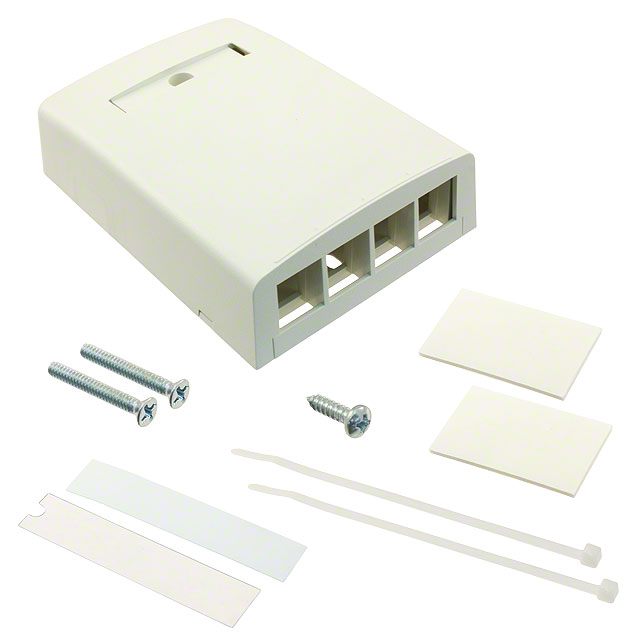 MOD BOX SMD 4PORT WHITE