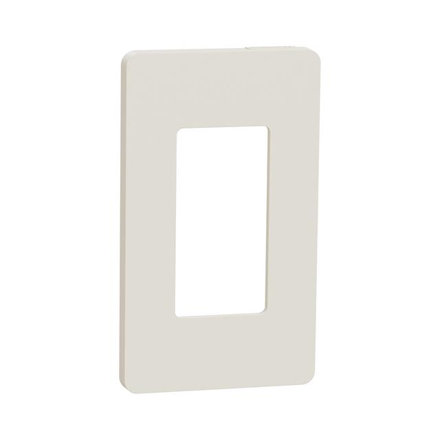 1 GANG SCREWLESS MATTE WALL PLAT