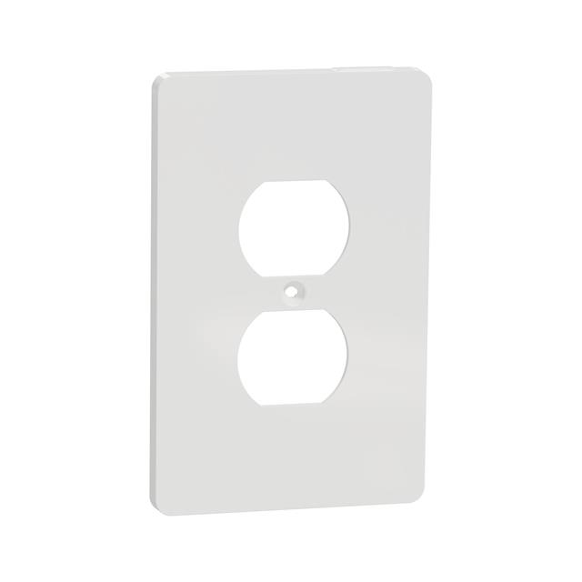 1 G MID+ DUPLEX OUTLET WALL PLAT