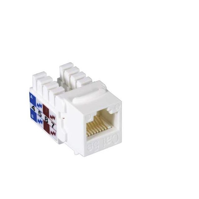 JACK CAT5E RJ45/110 WHITE