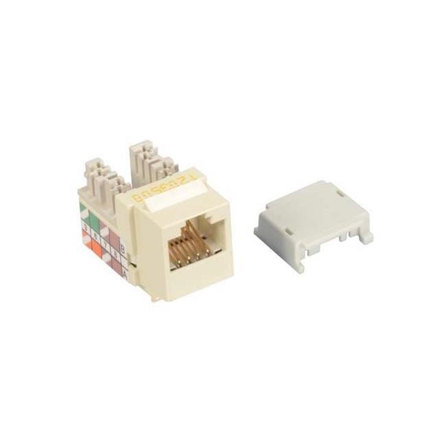 KS 110-RJ45 JACK CAT5E WHITE