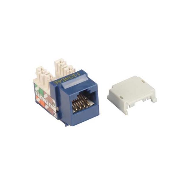 KS 110-RJ45 JACK CAT6 BLUE