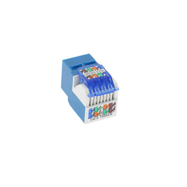 MOD JACK KEYSTONE CAT5E UNSHLD