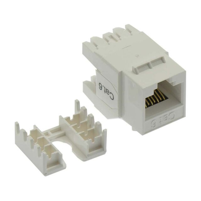CAT6 KEYSTONE JACK, SNAP-IN, 180