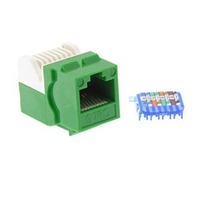 CAT.6 TOOL LESS KEYSTONE JACK GR
