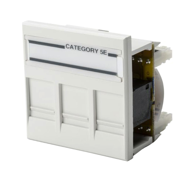 INSERT RJ45 JACK TRIPLE TO IDC
