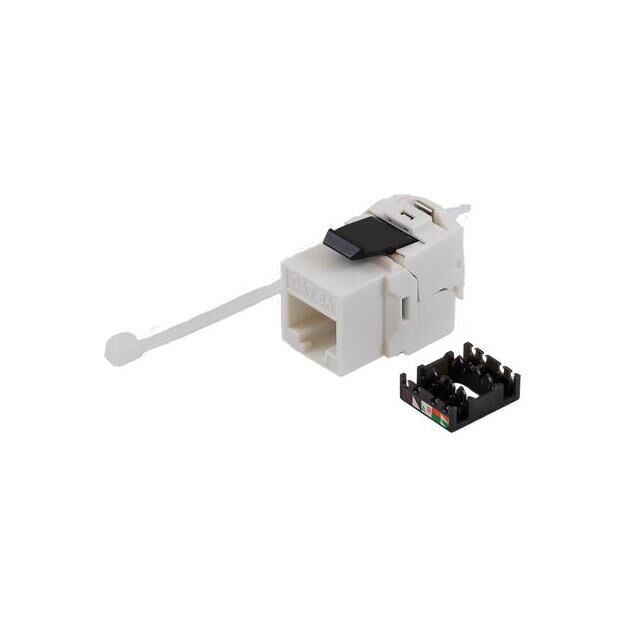 CAT 6A SHORT BODY TL KS JACK, UN