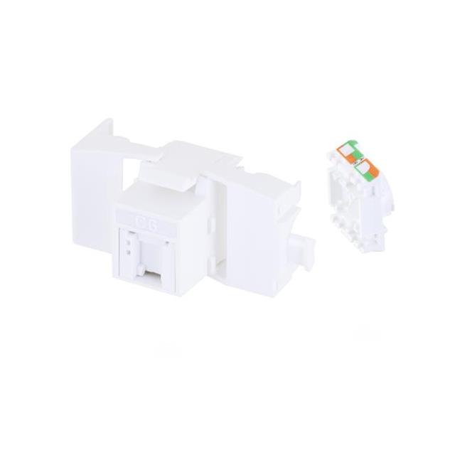 C6 KEYSTONE JACK RJ45/TL POE+ W/