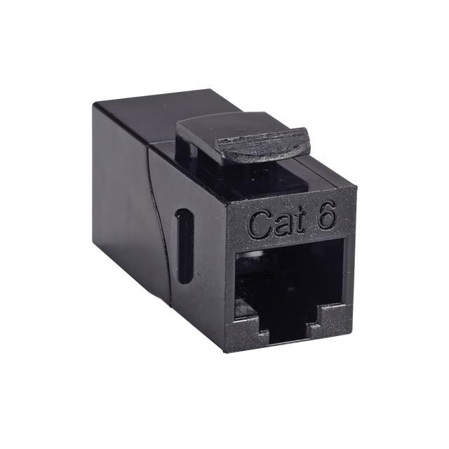 CPLR RJ45 F/F CAT6 RT ANGLE