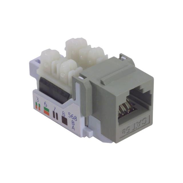 JACK CAT5E RJ45/110 GRY