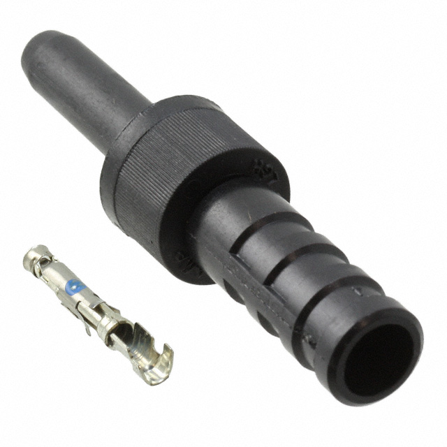 CONN LGH PLUG 1POS CYL STR