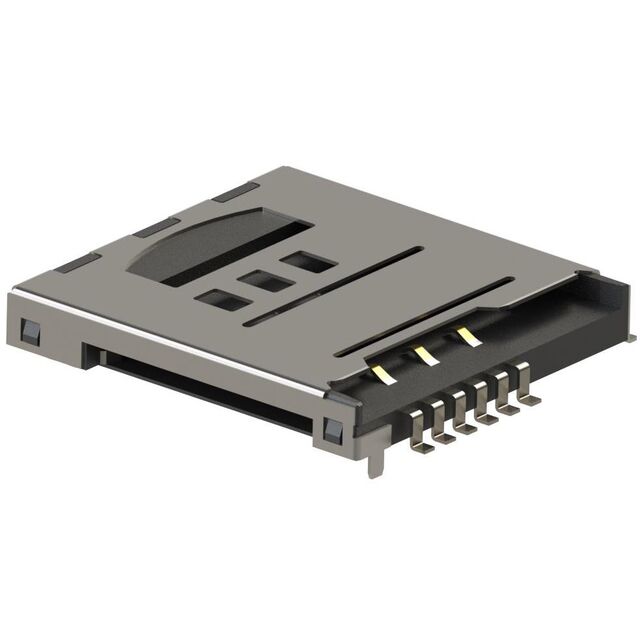 CONN MICRO SD/SIM CARD R/A SMD