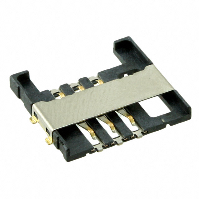 CONN SIM CARD R/A SMD
